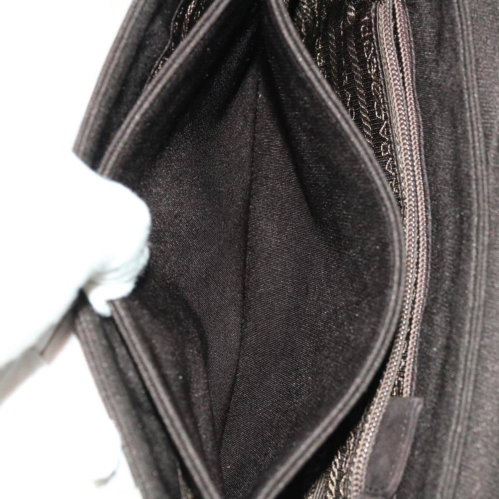 PRADA Shoulder Bag Nylon Brown Auth bs11805 - Picture 11 of 16